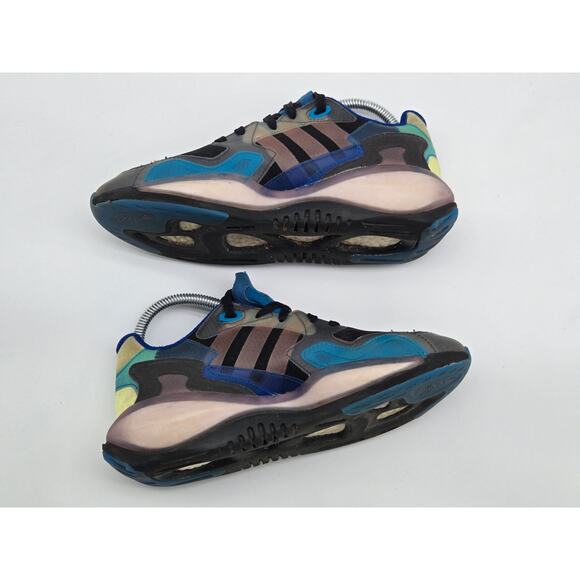 Adidas ZX Alkyne Classic Black/Green/Navy Size 6.5 - Picture 4 of 8